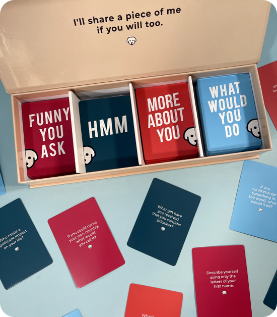 Remember Me Card Game - a conversation starter with a fun way to play